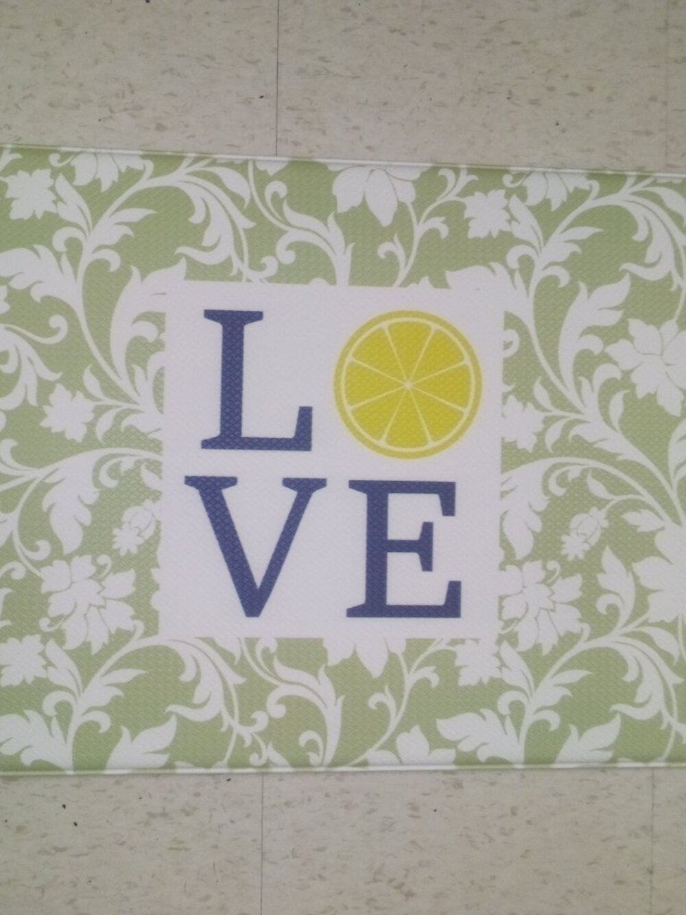 LOVE Kitchen Table Mats